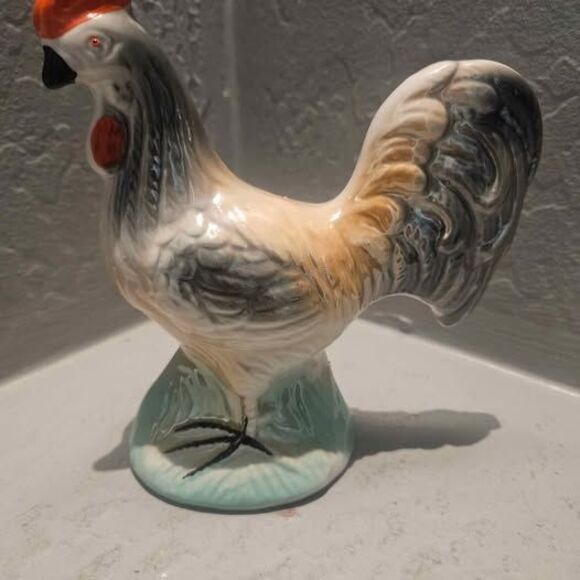 Lusterware Chicken Made in Brazil  7" - Picture 1 of 7
